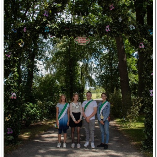 Schützenfest Samstag beim Kinderkönig